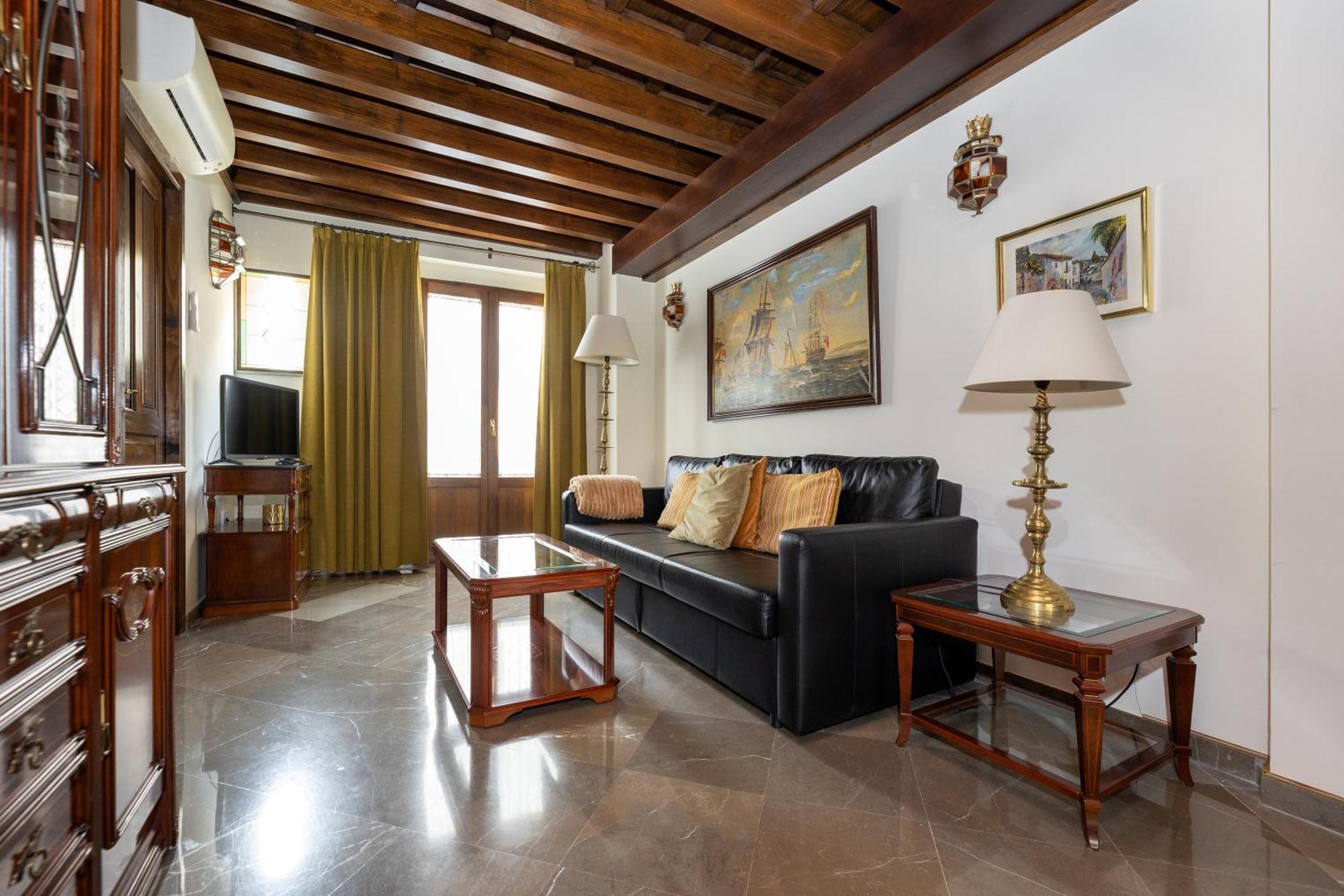 Apartamentos En Pleno Centro, Aljibe Rodrigo Del Campo 2C Granada Bagian luar foto